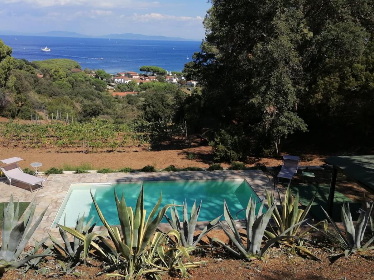 Villa Gualdo Piscina Vista Mare Capoliveri  Exterior photo